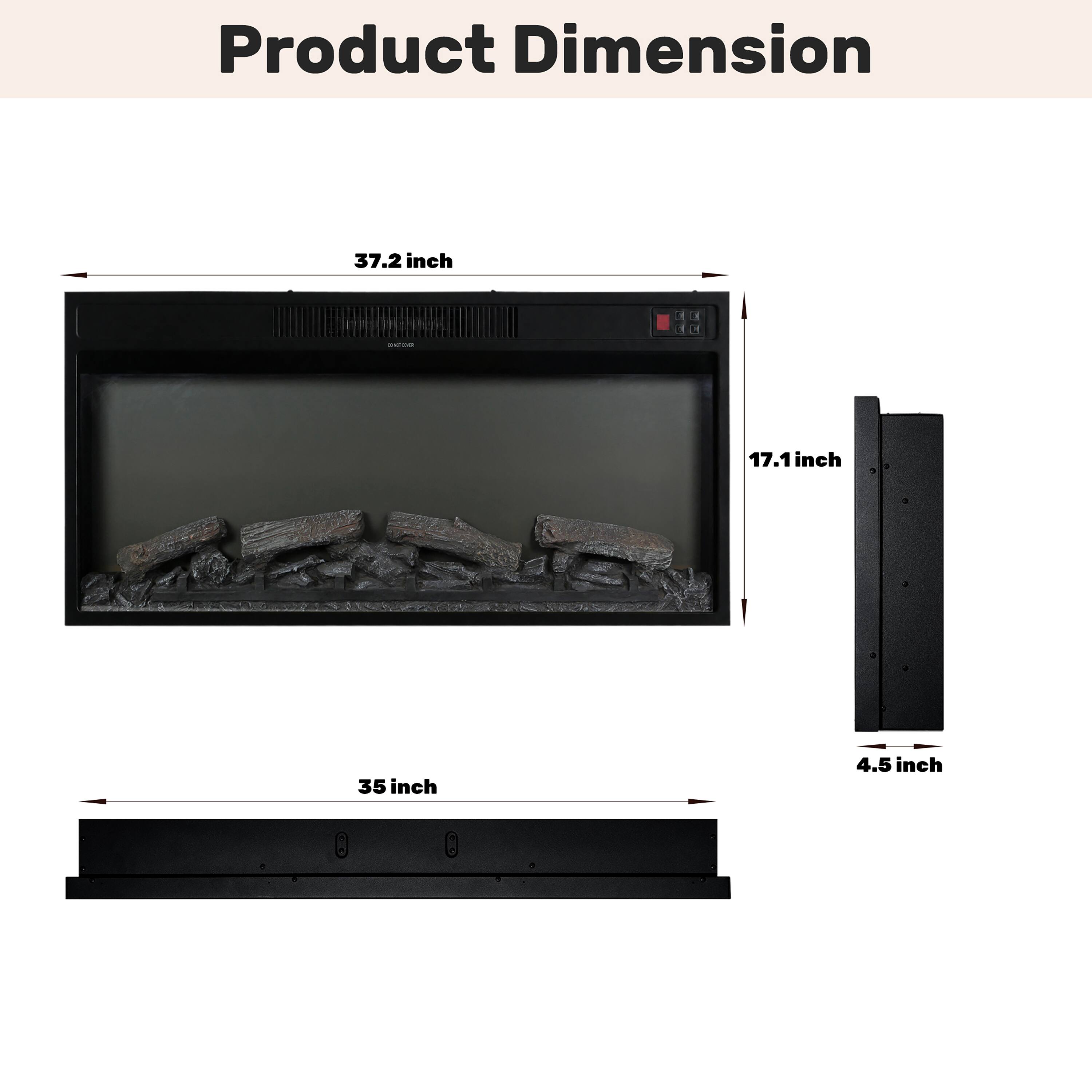 Product Dimension

37.2 inch

17.1 inch

35 inch

4.5 inch