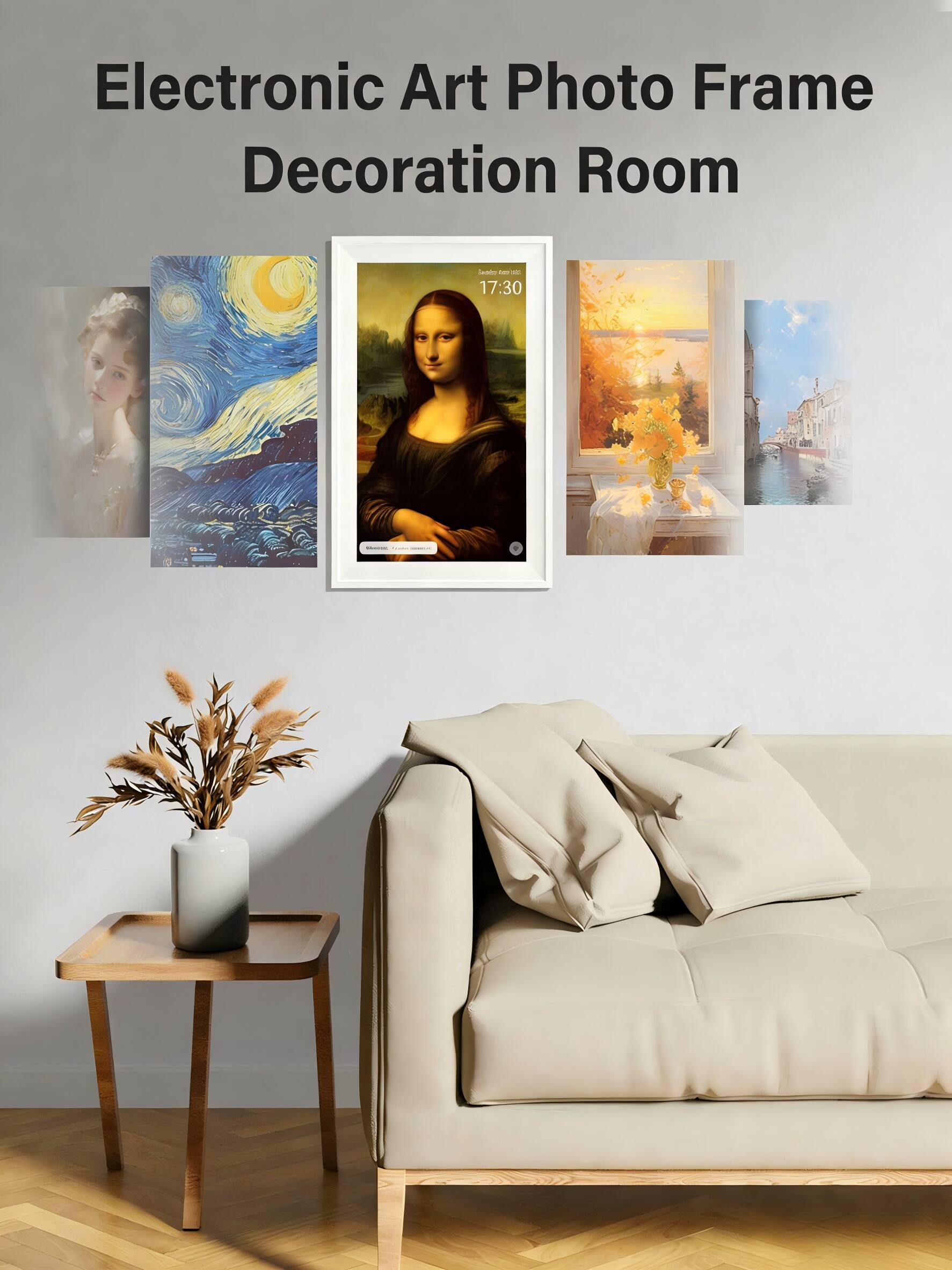 Electronic Art Photo Frame Decoration Room