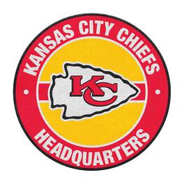 Imperial - Kansas City Chiefs Round Headquarters Rug - Red