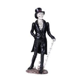 Pacific Trading - Skeleton Gentleman Groom in Steampunk Tuxedo and Top Hat Figurine 13 inch