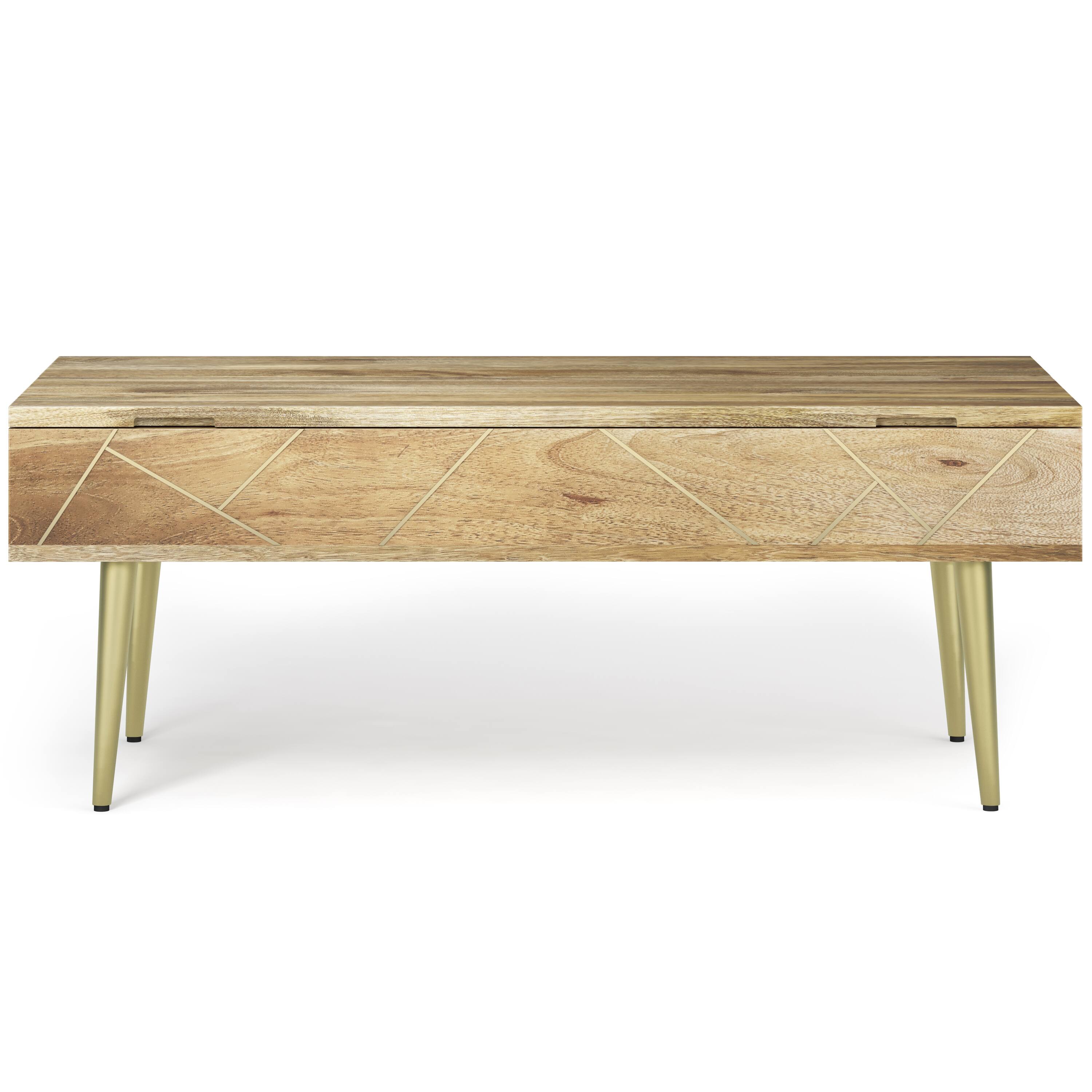Alt View 13. Simpli Home - Jager Large Lift Top Coffee Table - Natural.