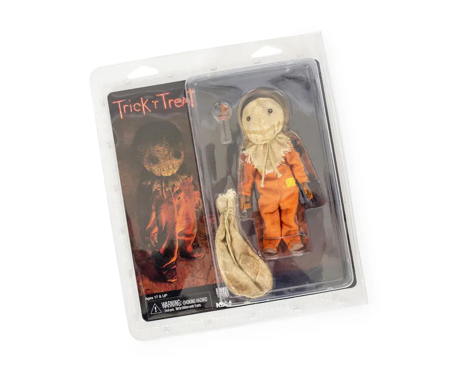 NECA Trick r Treat 8 Inch Clothed Action Figure | Sam Orange 56048 ...