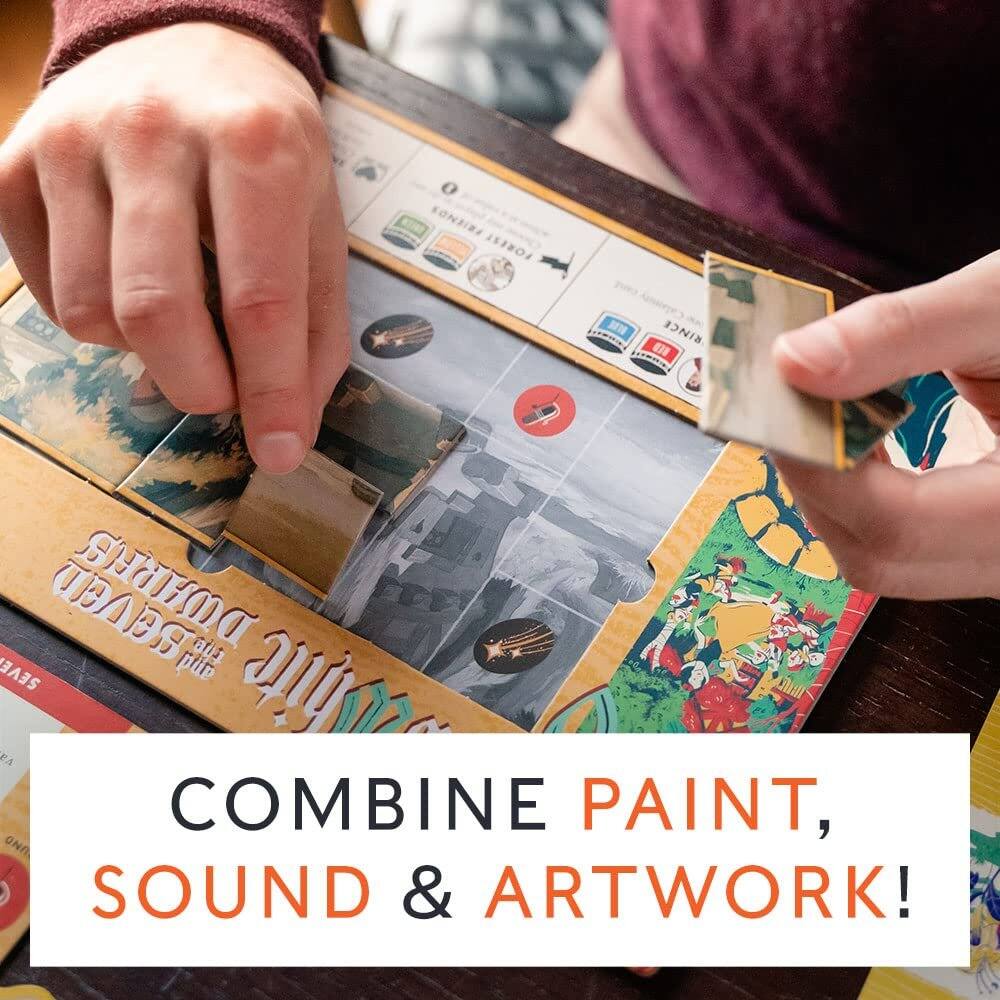 KONDBI FOREST M RINCE O3 DWARKS  
pup  
SEVE EA white  
COMBINE PAINT, SOUND & ARTWORK!