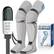 serenelife AIR COMPRESSION LEG MASSAGER
serenelife
2*11 AIRBAGS
M A 1 1 C ill 1 2 3 2 H1 H2 H3 0 M1 M2 EM 15 20 25 M 0