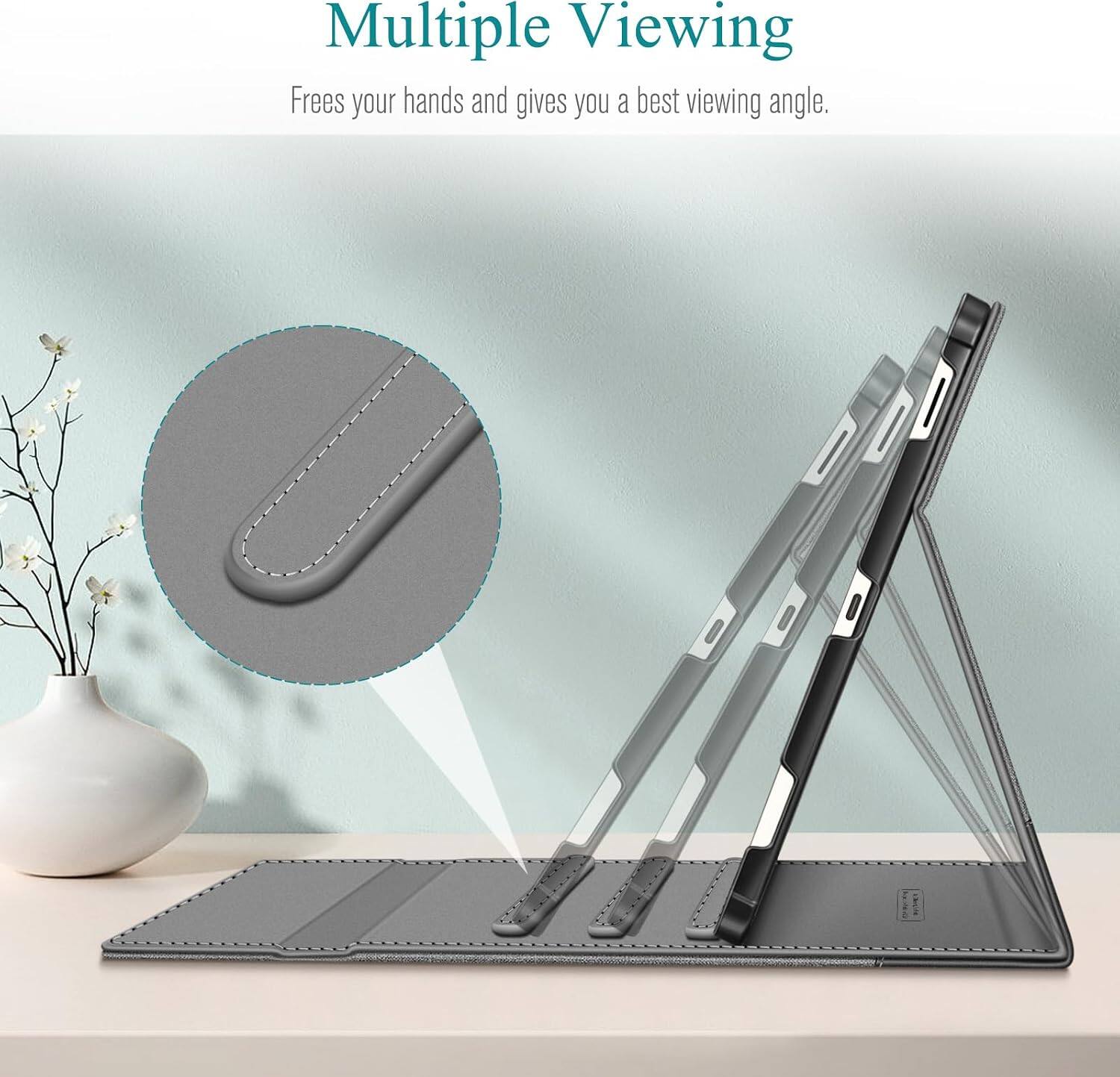 Multiple Viewing  
Frees your hands and gives you a best viewing angle.