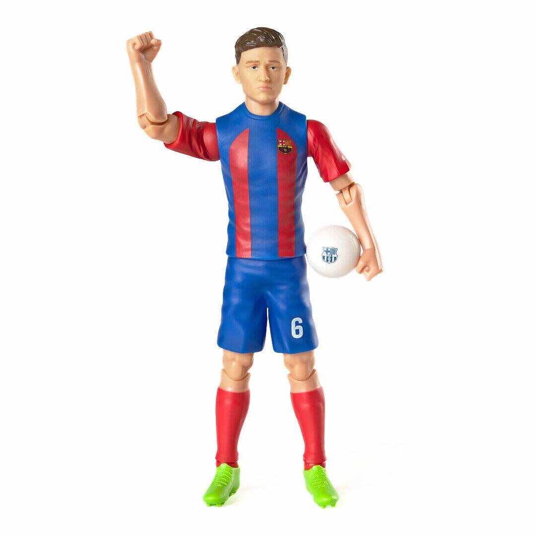 Alt View 5. Banbo Toys - Banbo Toys SOCKERS FC Barcelona Gavi 8" Collectible Soccer Action Figure.