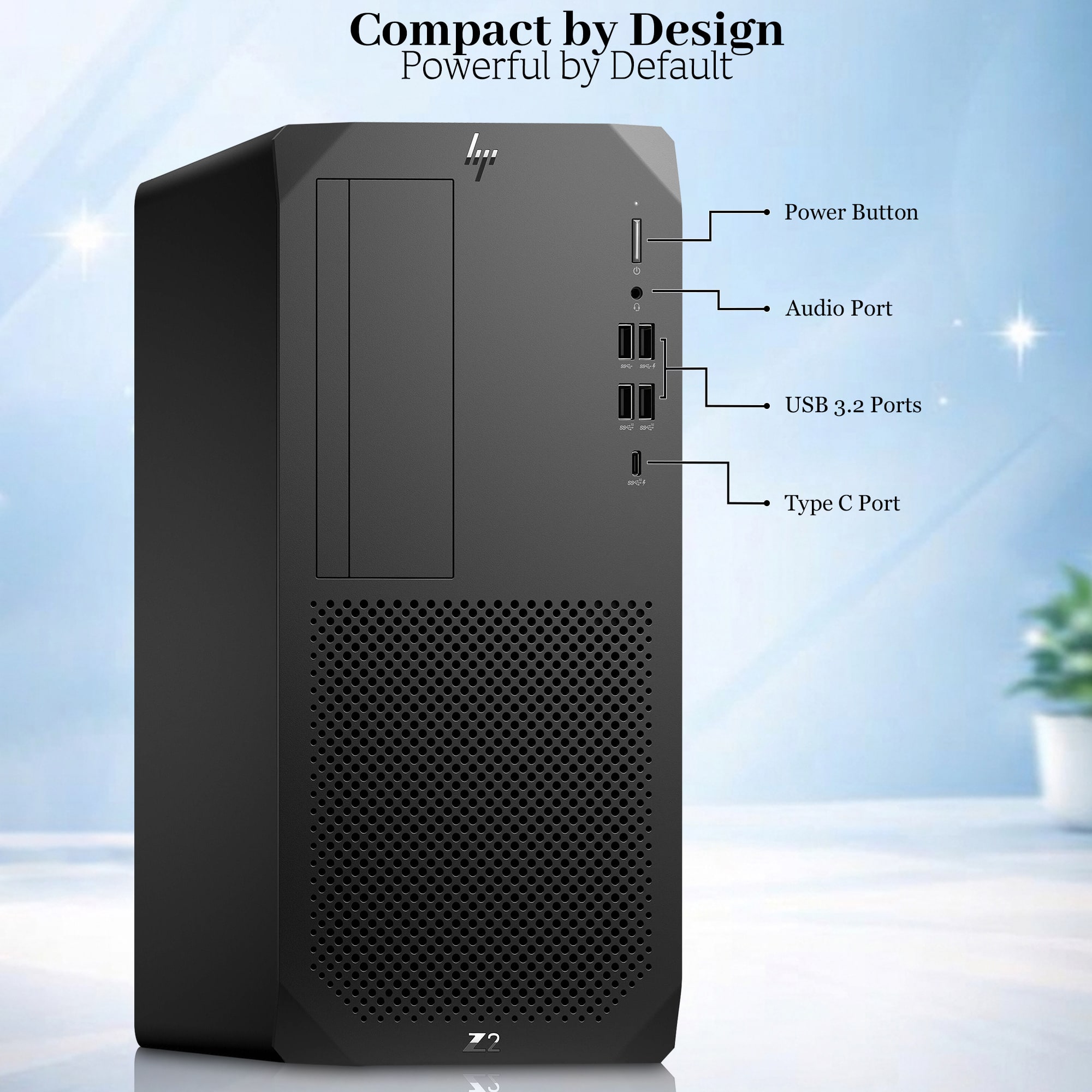 Refurbished Excellent Bundle HP Z2 G5 Tower Office Computer PC