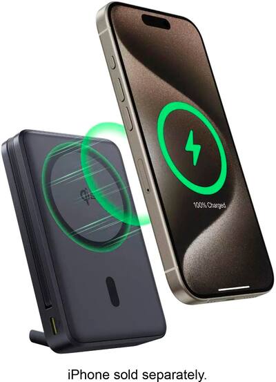 Scosche Magnetic Power Bank For IPhone 15 Plus/Pro/Max With USB-C & Built-in Mount