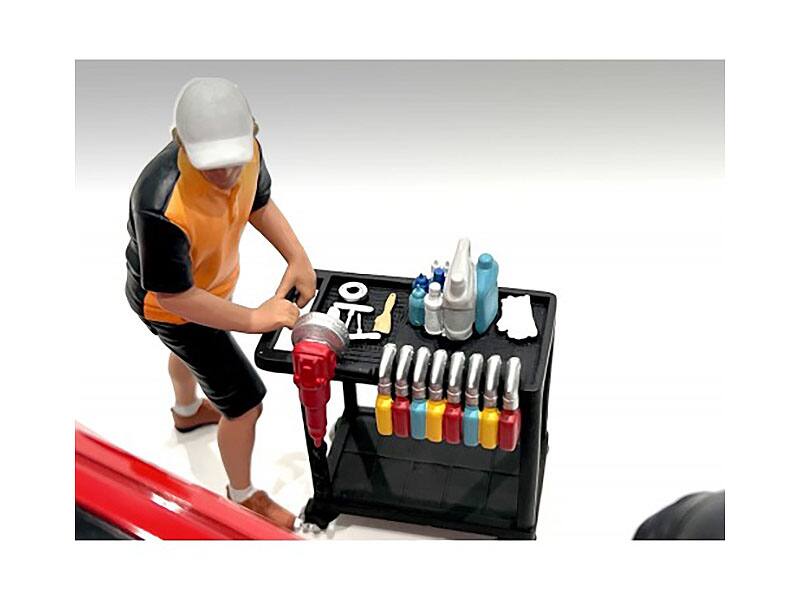 Angle. American Diorama - "Detail Masters" Figure 2 (Detail Prep) for 1/18 Scale Models by American Diorama - Multi.