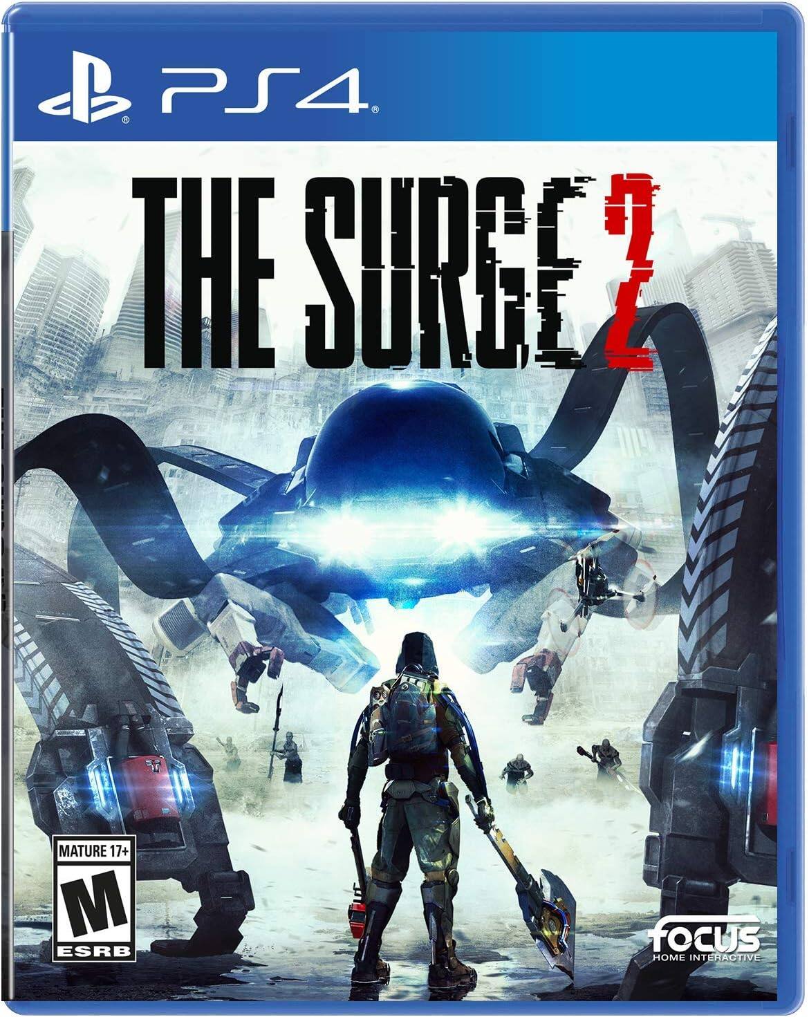 PS4  
THE SURGE 2  
MATURE 17+  
M ESRB  
FOCUS HOME INTERACTIVE - M (Mature 17+)