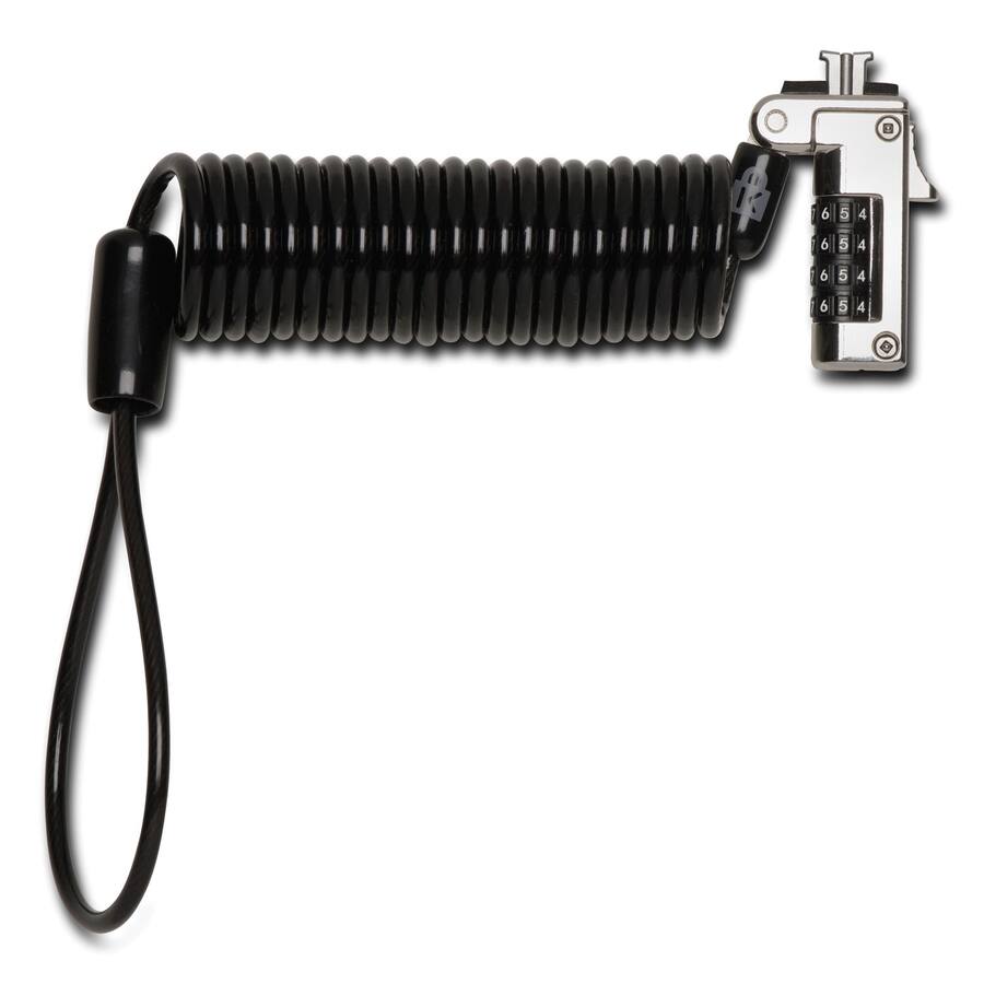 Wire Rope Pivot Kensington K60625WW Slim Portable Combination Lock for Standard Slot ...
