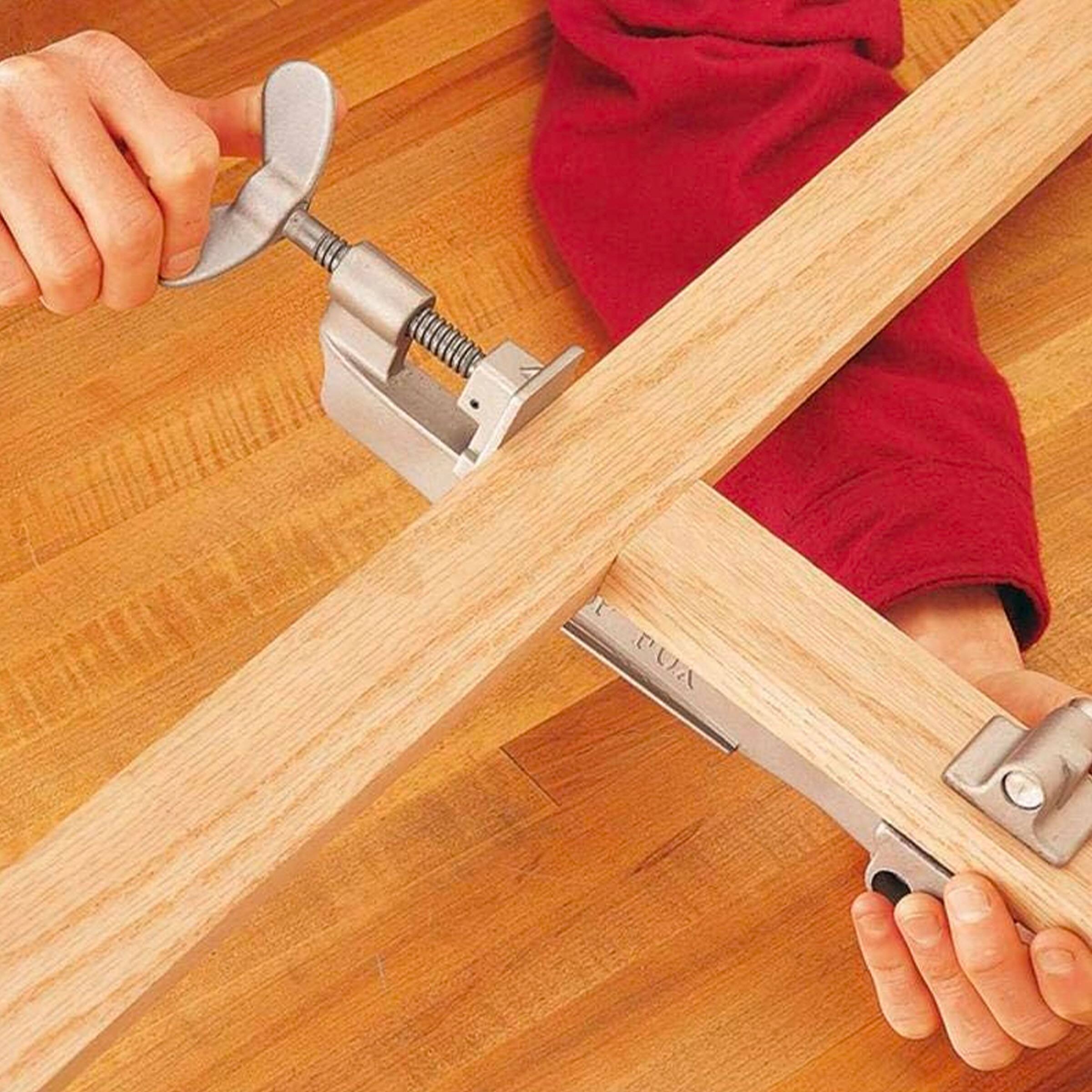 Alt View 3. Kings County Tools - 90 Degree Right Angle Clamp - Aluminum.