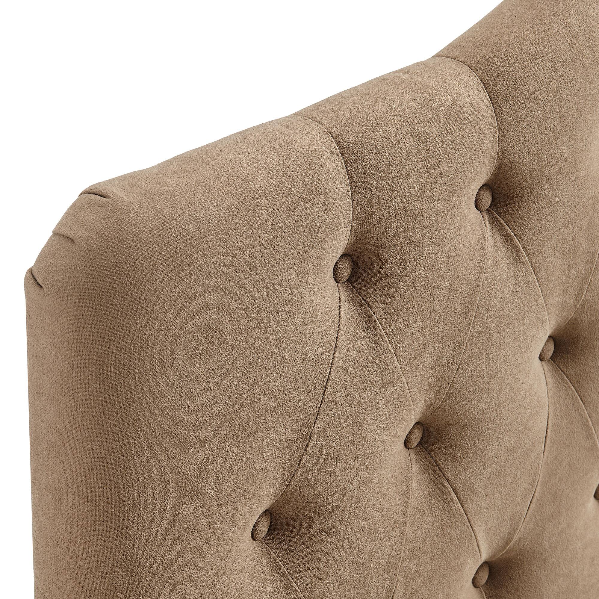 Alt View 4. Modway - Annabel Upholstered Headboard by Modway - Almond.