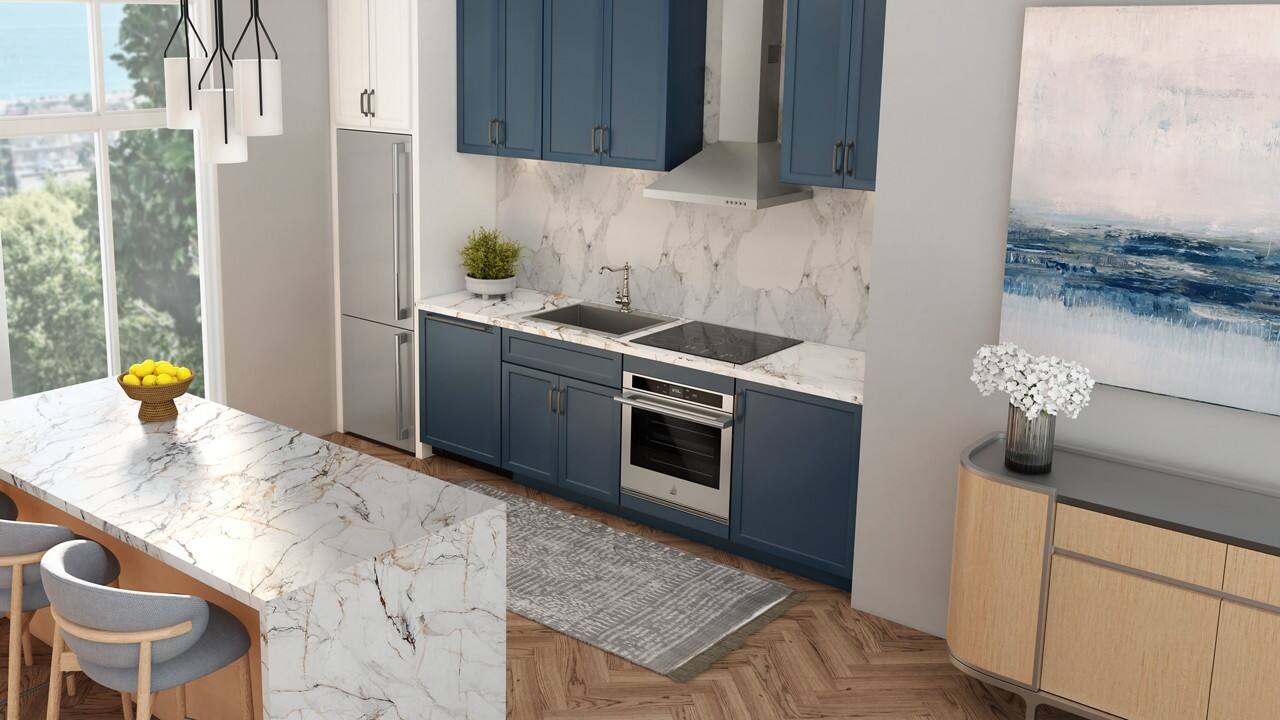 Alt View 15. JennAir - RISE 1.4 Cu. Ft. Built-In Microwave - Stainless Steel.