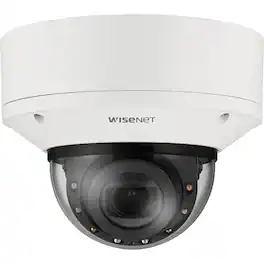 Samsung - Wisenet XND-6083RV 2 Megapixel Full HD Network Camera - Dome - White - 164.04 ft Infrared Night Vision - H.265 - Color