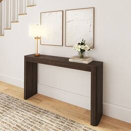 Plank+Beam - Contour Console Table (56in / 1420mm) - Walnut