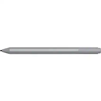 Front. Microsoft - Microsoft Surface Pen Platinum - Tilt the tip to shade your drawings - Writes like pen on paper - Sketch, shade, and - Platinum.