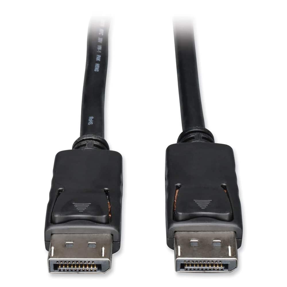 Tripp Lite - P580-003 3 ft. DisplayPort Cable with Latches - Black