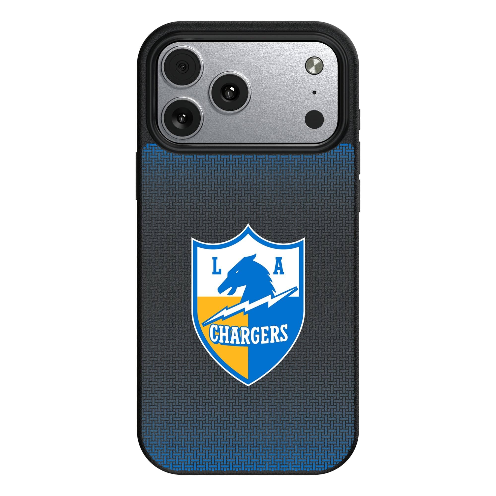 Keyscaper - NFL - Los Angeles Chargers Linen Logo iPhone Magnetic Bump Case - 17 - Black price history on PriceWatchPro