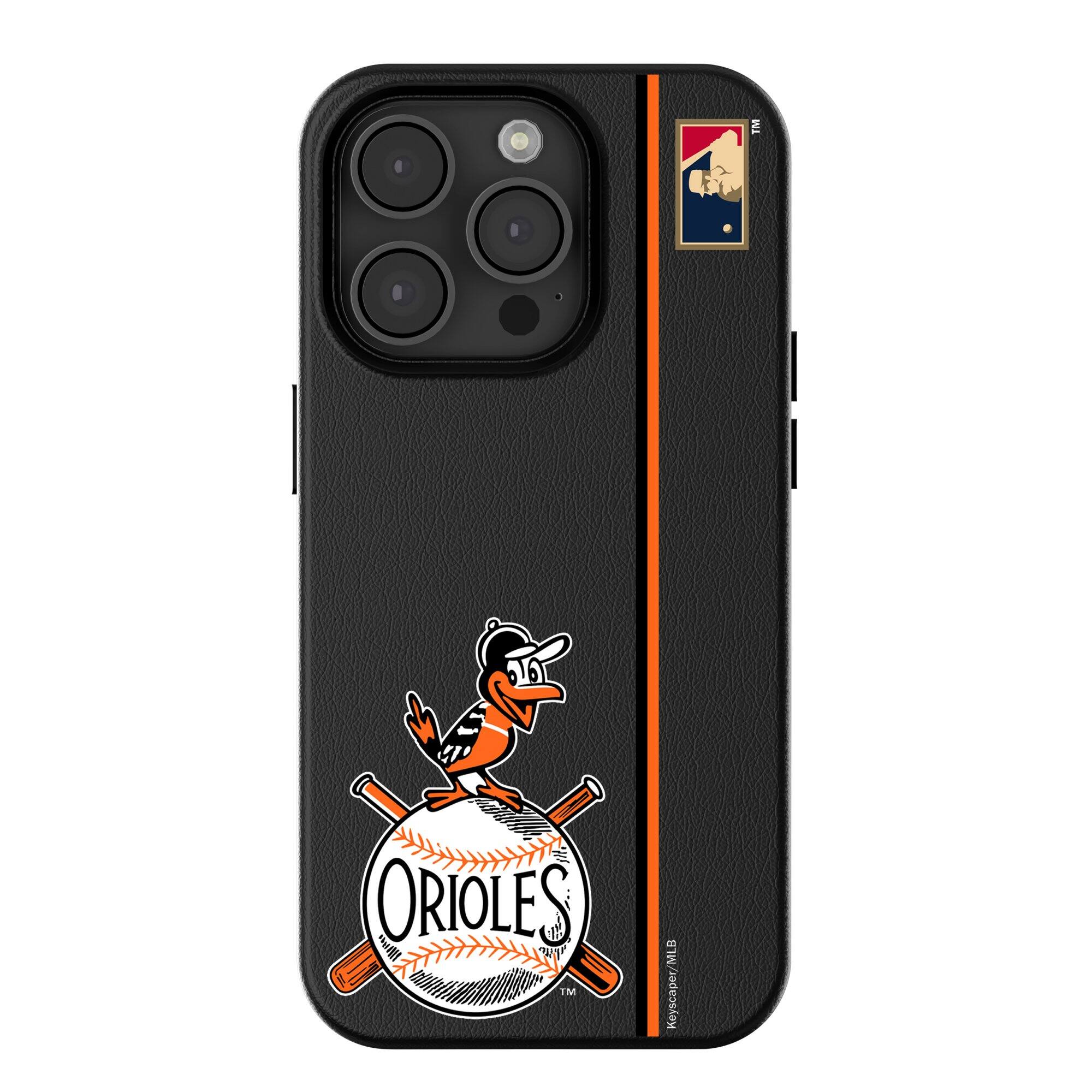 Keyscaper - MLB - Baltimore Orioles 1954 Logo iPhone Magnetic Bump Case - 16 - Black price history on PriceWatchPro