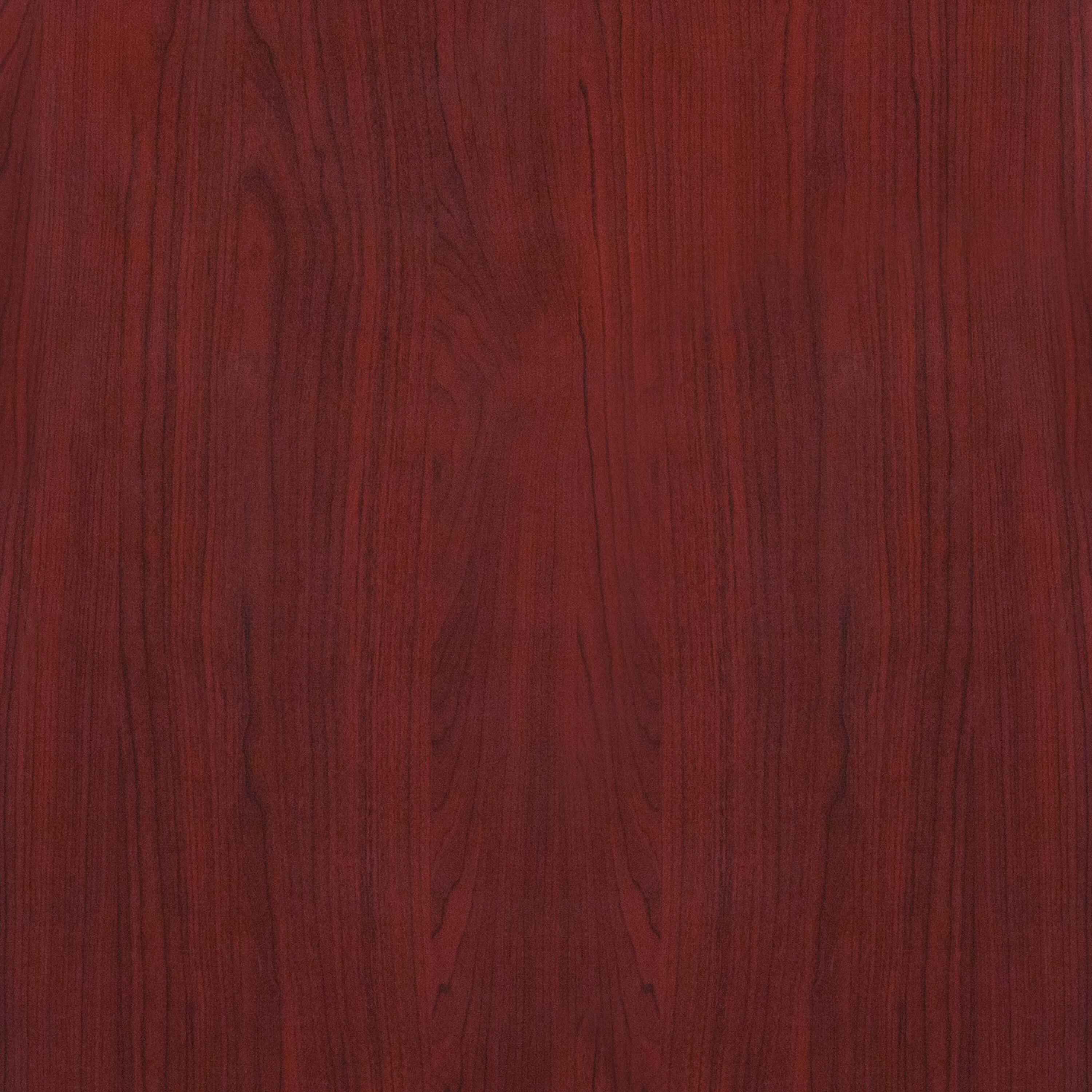 Alt View 2. Emma + Oliver - 30"x42" High-Gloss Resin Table Top with 2" Thick Drop-Lip - Mahogany.