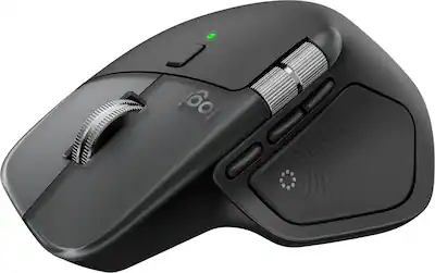 Logitech MX Master 4 for Mac Wireless Laser Ergonomic Mouse with Logitech MX Master 4 for Mac Wireless Laser Ergonomic Mouse with