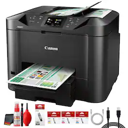 Canon - MAXIFY MB5420 Wireless Small Office Printer Bundle