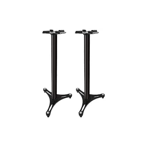 Ultimate Acoustics - Ultimate Support MS-90/36B MS Series Professional Column Studio Monitor Stand - Black