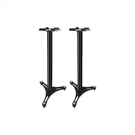 Ultimate Acoustics - Ultimate Support MS-90/36B MS Series Professional Column Studio Monitor Stand - Black