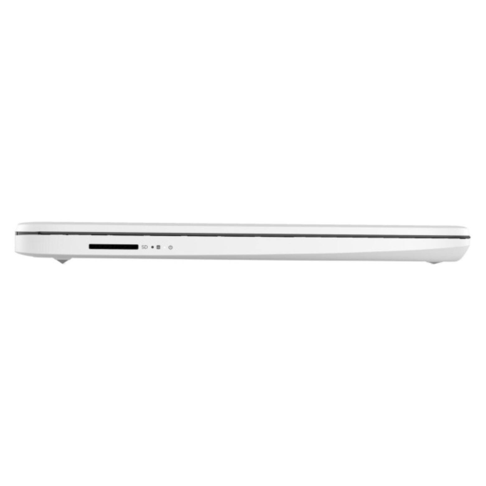 Alt View 4. HP - 14-dq3000dx 14" Intel Celeron N4500 1.10 GHz up to 2.8 GHz 4GB DDR4 64GB eMMC Windows 11 Home Laptop - White.
