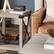 Left Zoom. Walker Edison - Farmhouse Metal Accent Side Table - Stone Gray.