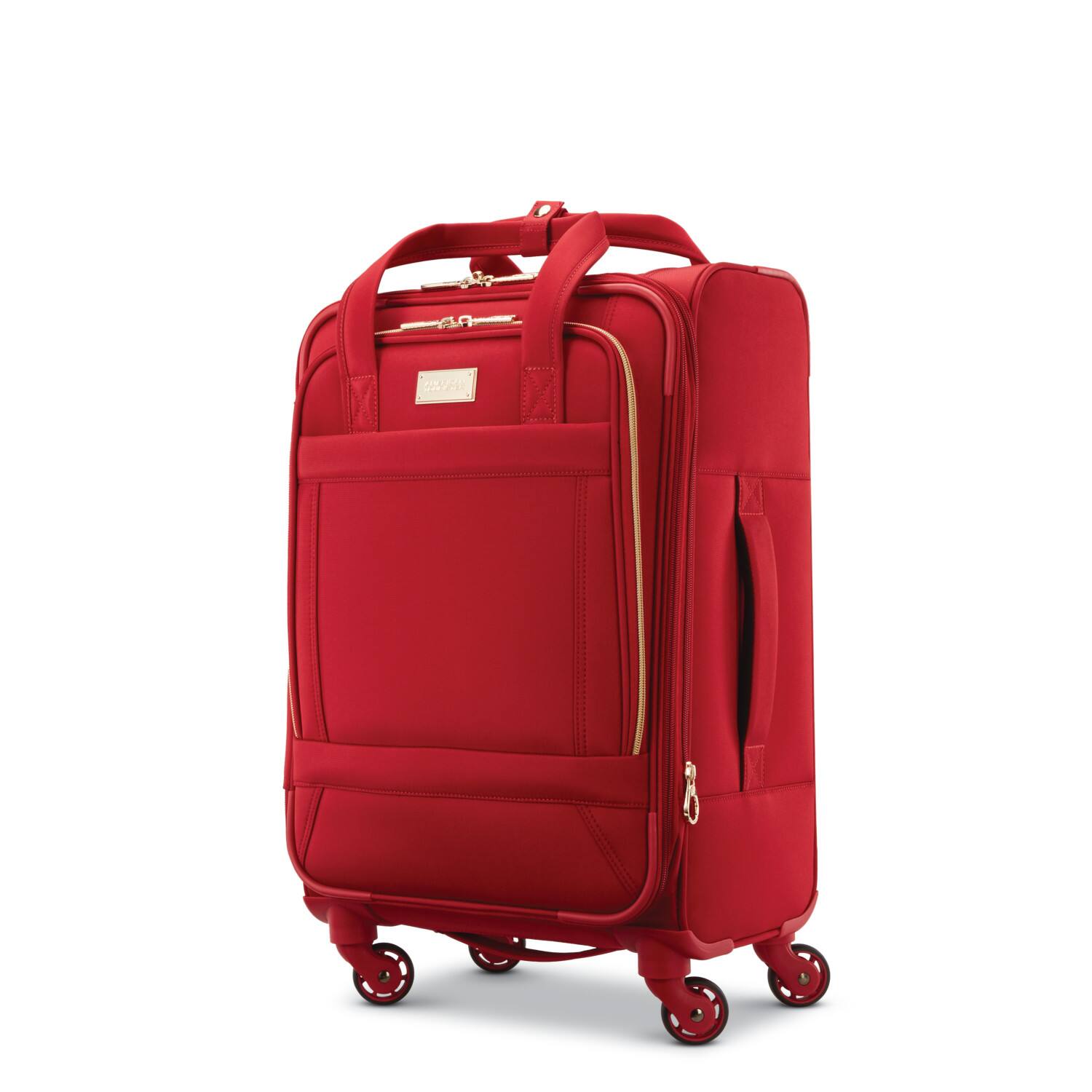 Front. American Tourister - Belle Voyage 21" Spinner - Red.