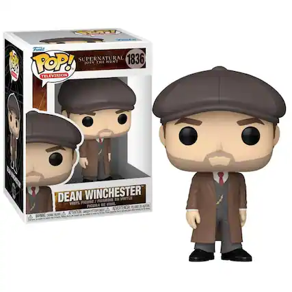 Funko POP! Television
Supernatural
Join the Hunt
1836
Dean Winchester
Vinyl Figure / Figurine en Vinyle / Figura de Vinil
Advertencia: Peligro de Asfixia / Attention: Danger of Choking / Warning: Choking Hazard