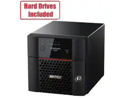 Buffalo Technology - BUFFALO TS3230DN0402 4TB (2 x 2TB) Network Storage - Black