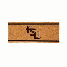 Evergreen Enterprises - Florida State Seminoles 24" x 60" Outdoor Team Logo Coir Mat - Brown