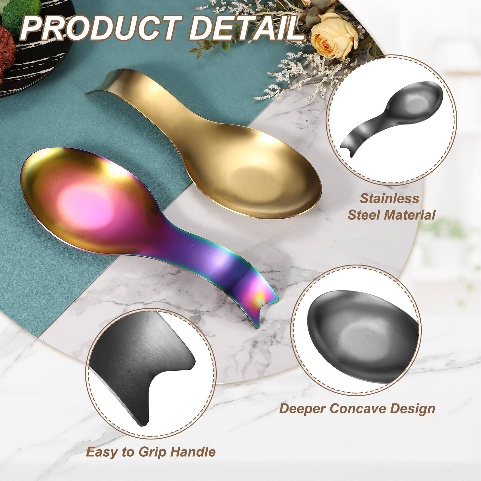 PRODUCT DETAIL

- Stainless Steel Material
- Deeper Concave Design
- Easy to Grip Handle
