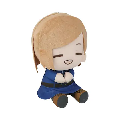 Front. Banpresto - Jujutsu Kaisen 8 Inch Character Plush | Nobara Kugisaki - Blue.