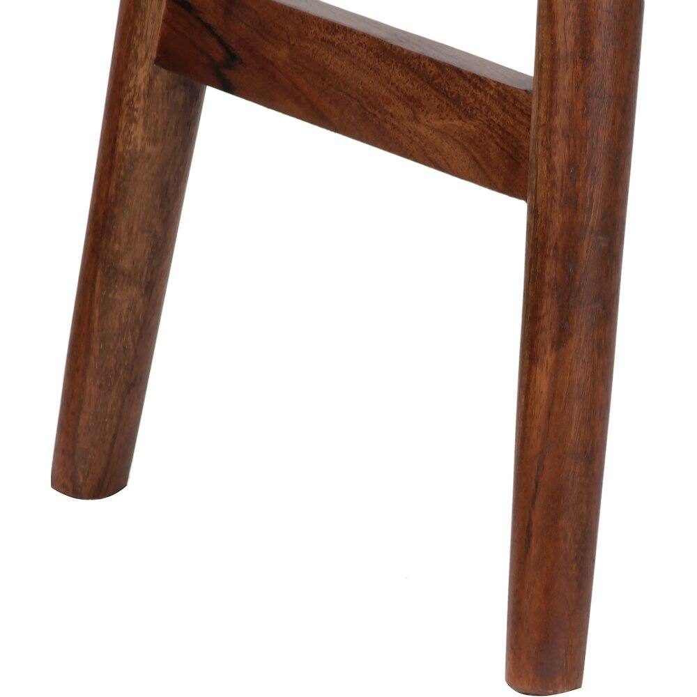 Angle. Porter Designs - Portola Solid Acacia Wood End Table - Brown.