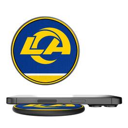 Keyscaper - Los Angeles Rams 15 Watt Wireless Induction Charger - Multicolor