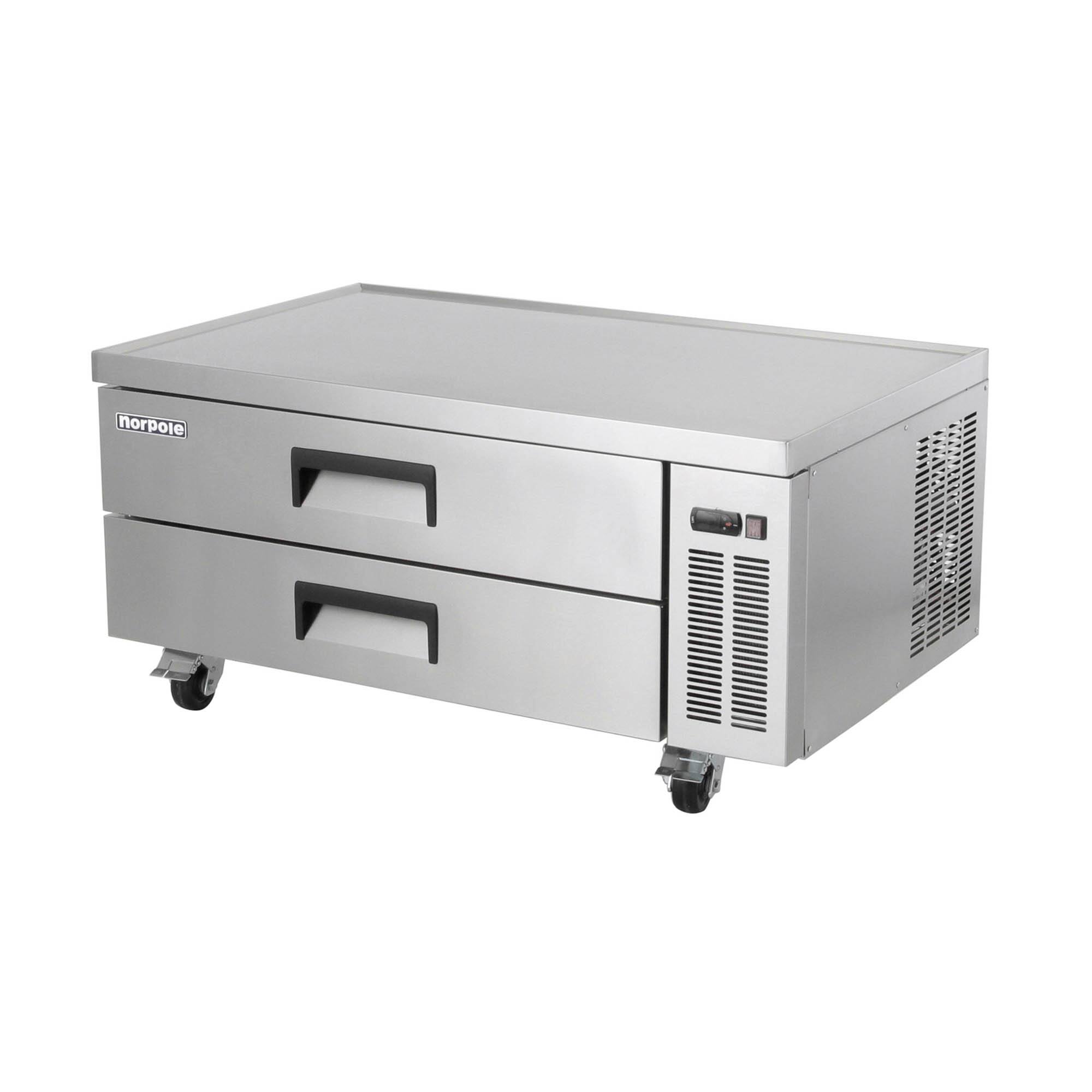 Alt View 2. Magic Chef - Commercial 52 in. Wide in Stainless Steel - Stainless Steel.