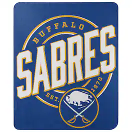 Northwest - Buffalo Sabres 50" x 60" Campaign Fleece Throw - Blue