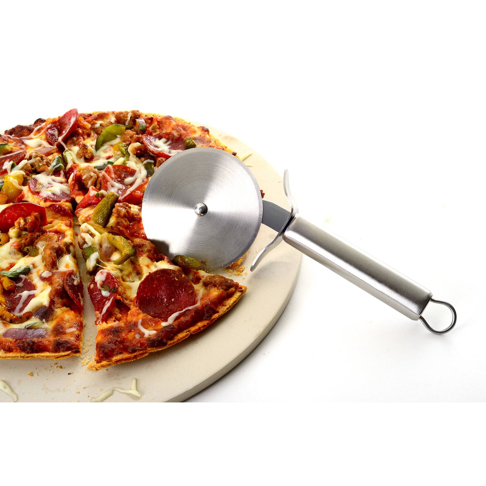 Alt View 1. Norpro - Pizza Wheel with Stainless Steel Handle - Silver.