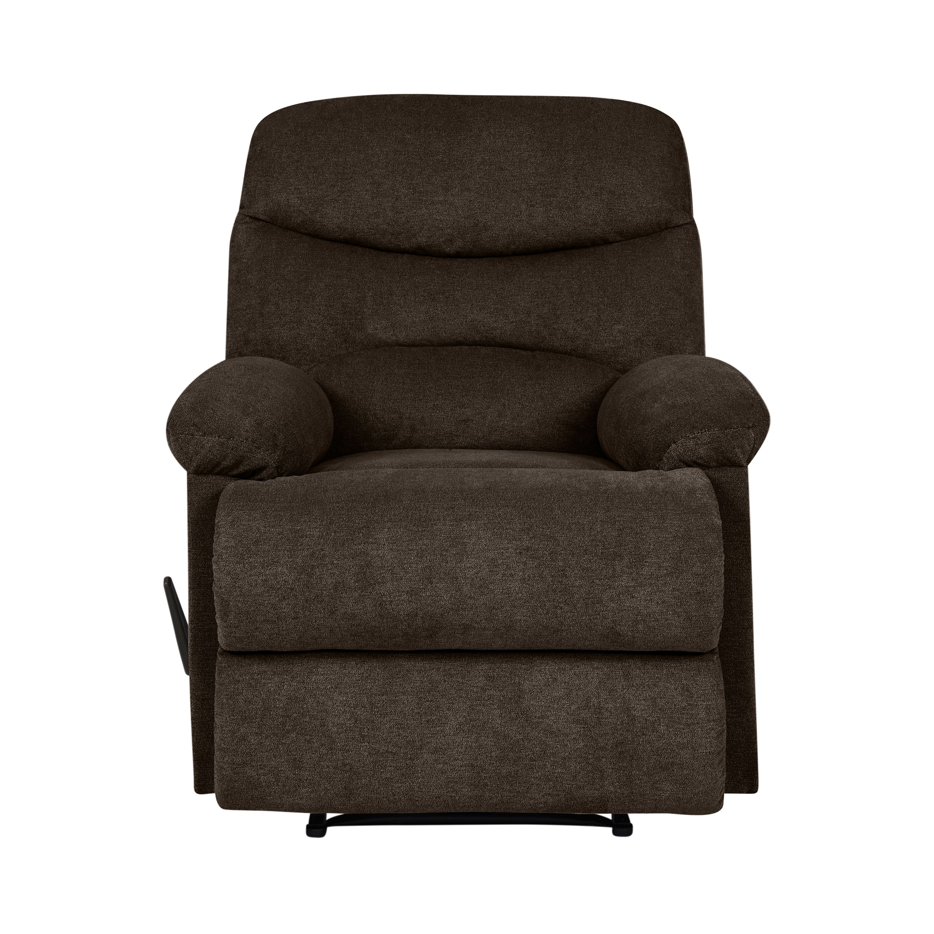 Front. ProLounger - Sherwin Chenille Wall Hugger Recliner - Chocolate Brown.