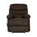 Front. ProLounger - Sherwin Chenille Wall Hugger Recliner - Chocolate Brown.