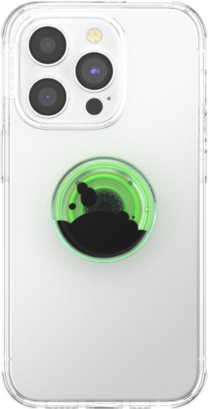 Back. PopSockets - Adhesive PopGrip Universal Grip & Stand for Cell Phones - Tidepol Lava Lamp.