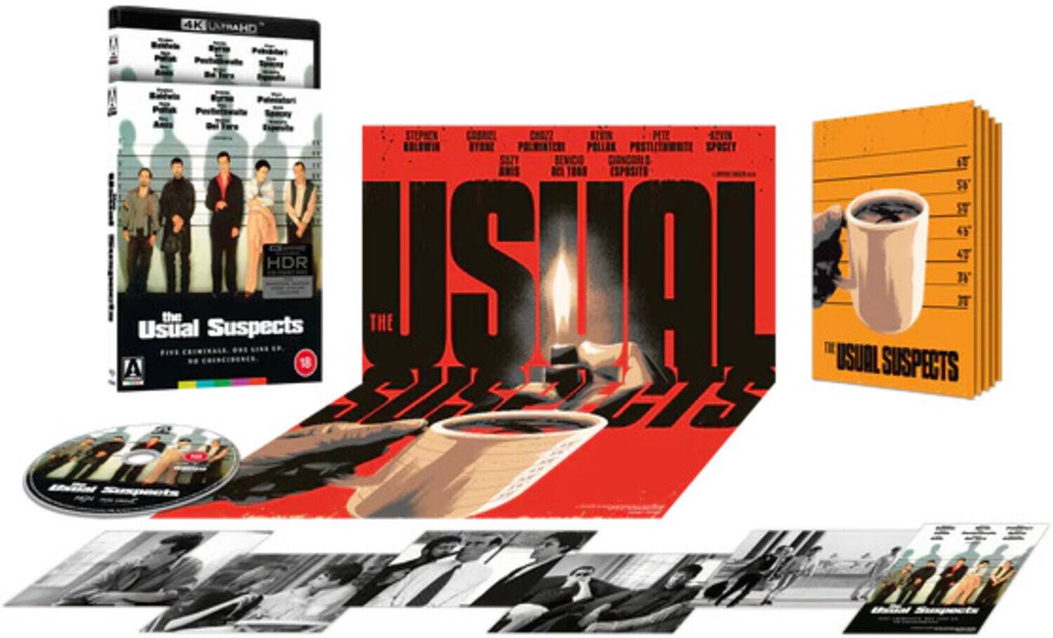 Alt View 1. The Usual Suspects - Limited All-Region UHD   - 4K Blu-Ray.