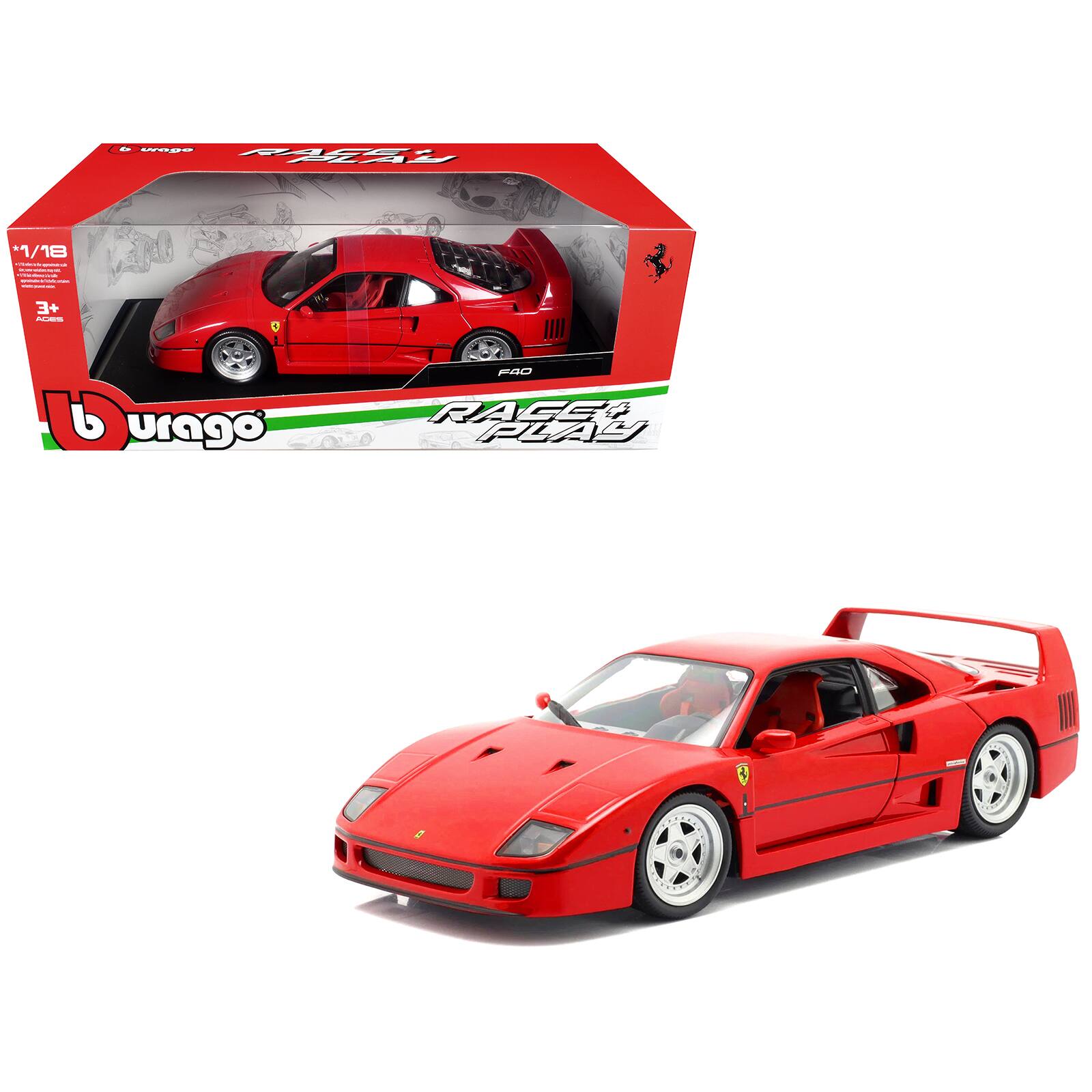 1987 Ferrari F40 Red 