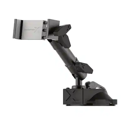 Front. Bracketron - HD Phone Dock Pro Portable Window Mount for Most Cell Phones - Black.