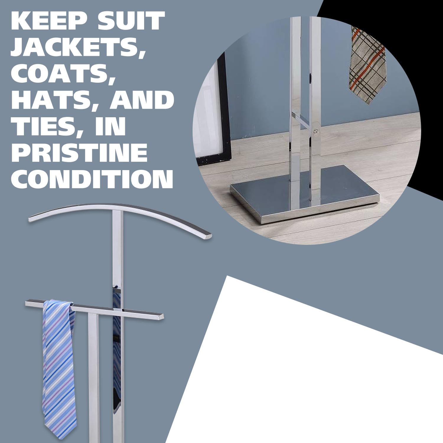 KEEP SUIT JACKETS, COATS, HATS, AND TIES, IN PRISTINE CONDITION