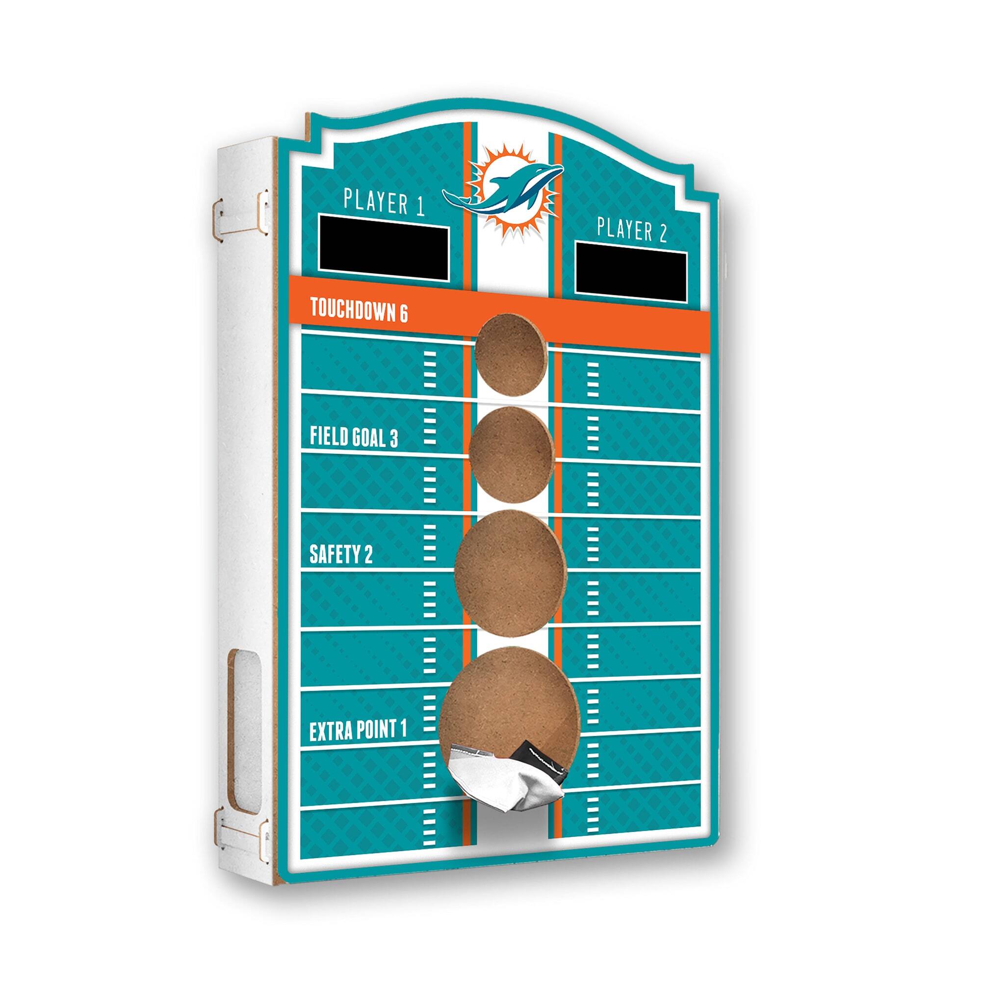 Miami Dolphins Hanging Bean Bag Toss Game